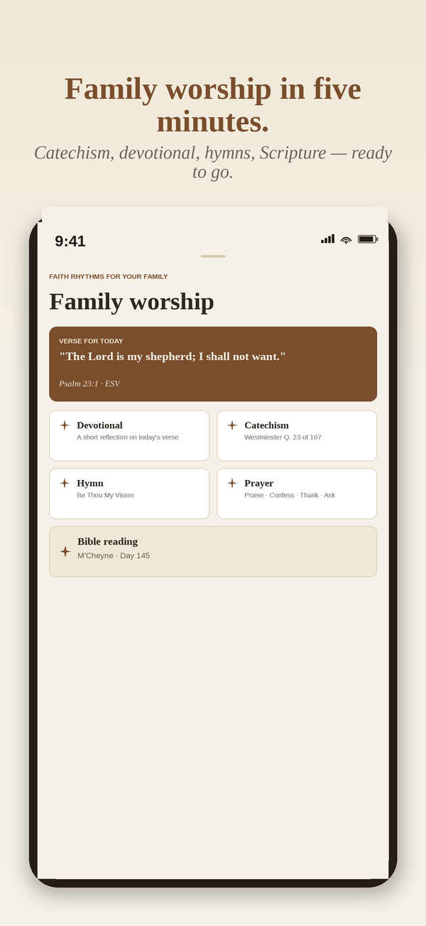 Family worship