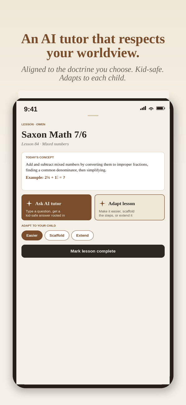 AI tutor